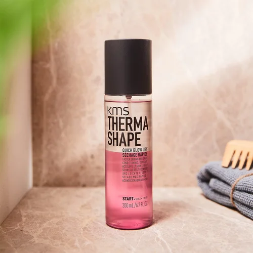 KMS Thermashape Quick Blow Dry Spray for Faster Drying and Light Conditioning 200ml Image 3