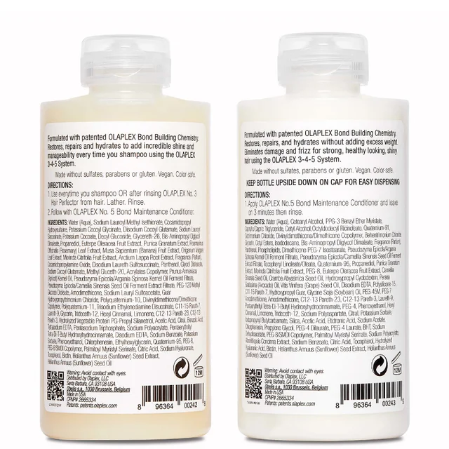 Olaplex Shampoo and Conditioner Duo (Worth $108.00)