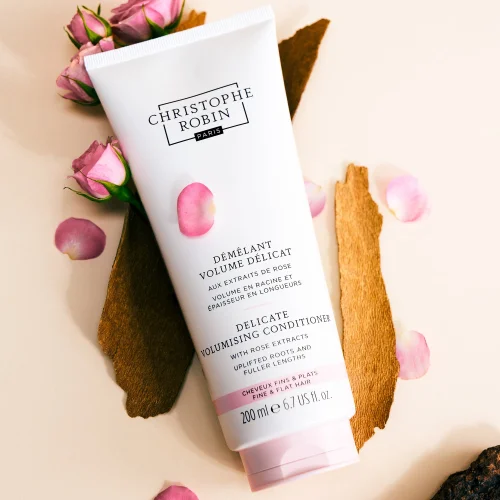 Christophe Robin Delicate Volumising Conditioner with Rose Extracts 200ml Image 2