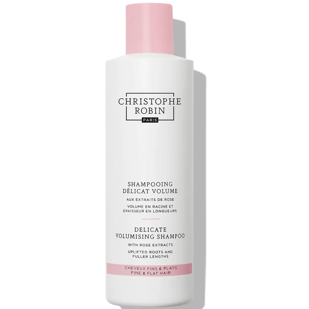 Christophe Robin Delicate Volumising Shampoo with Rose Extracts 250ml Image 1