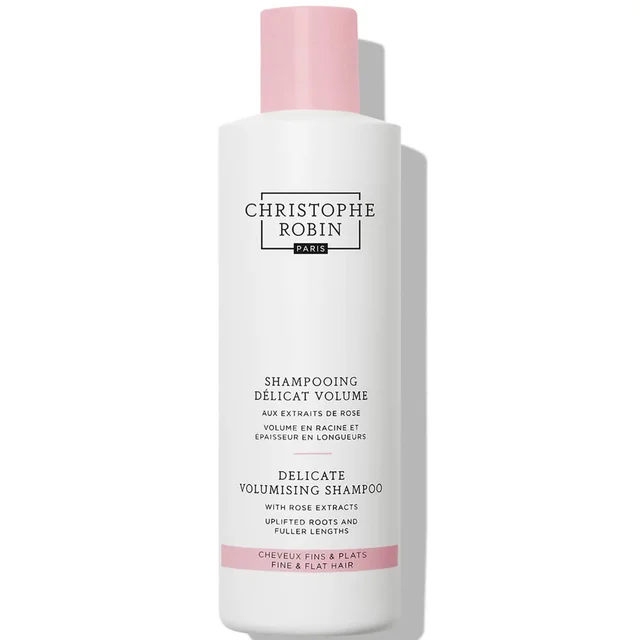 Christophe Robin Delicate Volumising Shampoo with Rose Extracts 250ml