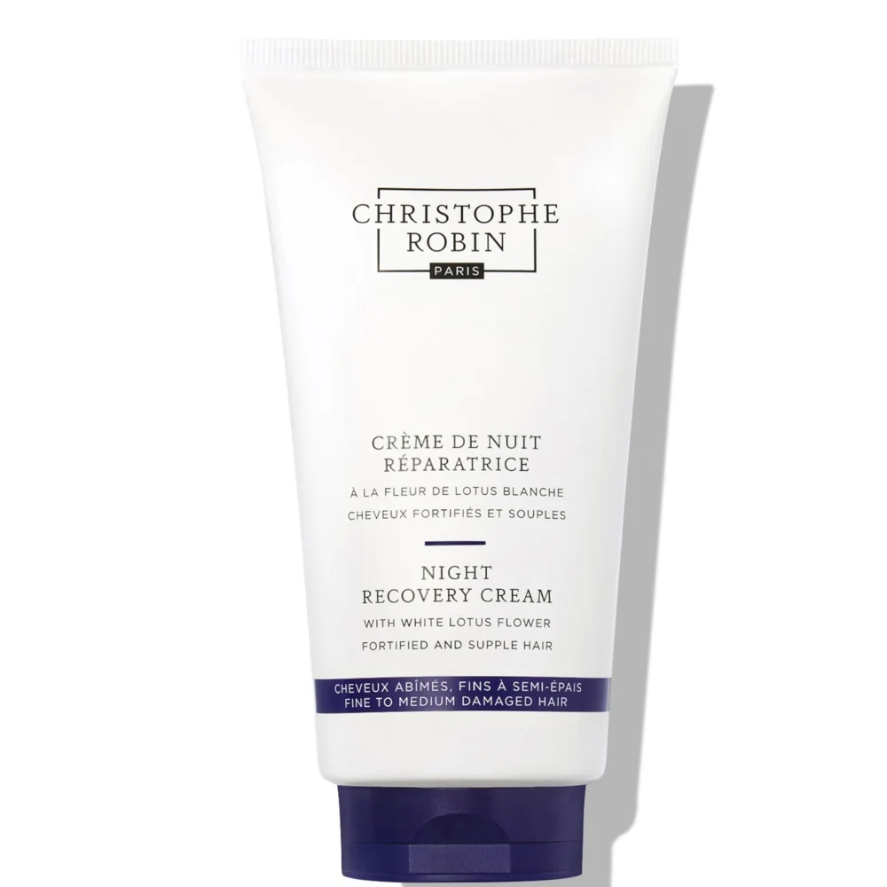 Christophe Robin Night Recovery Cream with White Lotus Flower 150ml Image 1