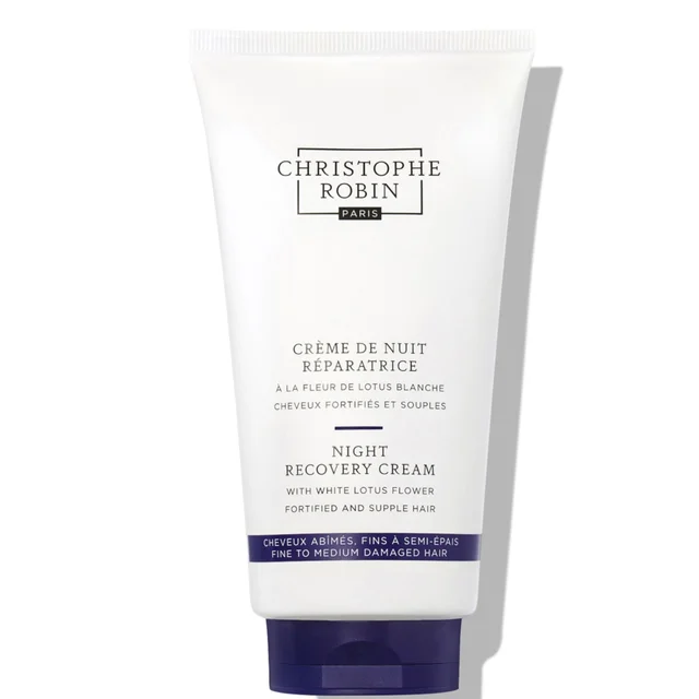 Christophe Robin Night Recovery Cream with White Lotus Flower 150ml