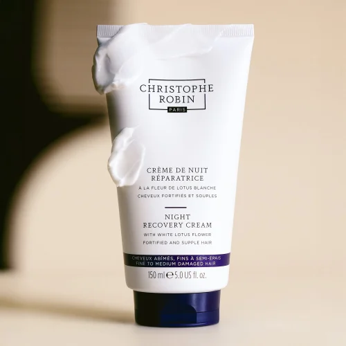 Christophe Robin Night Recovery Cream with White Lotus Flower 150ml Image 3