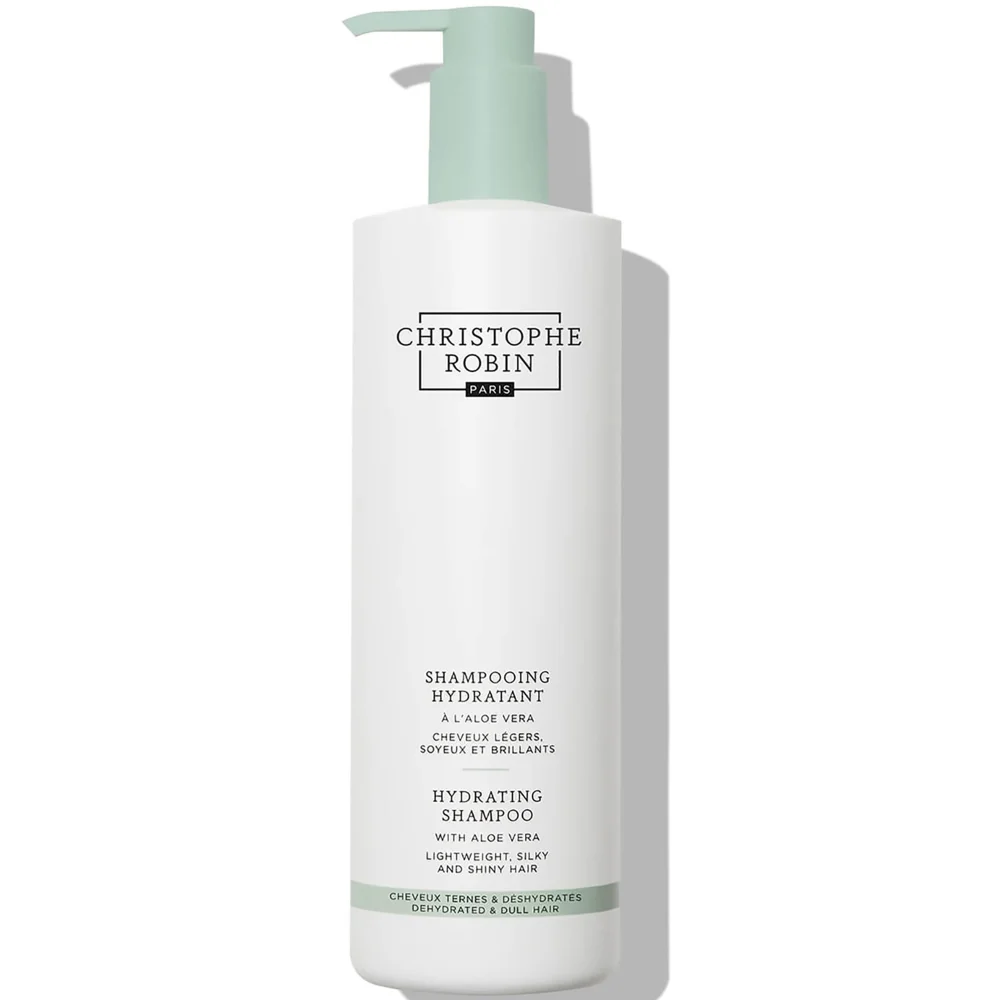 Christophe Robin Hydrating Shampoo with Aloe Vera 500ml Image 1