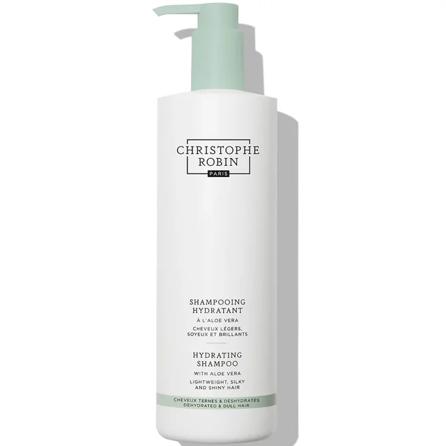 Christophe Robin Hydrating Shampoo with Aloe Vera 500ml