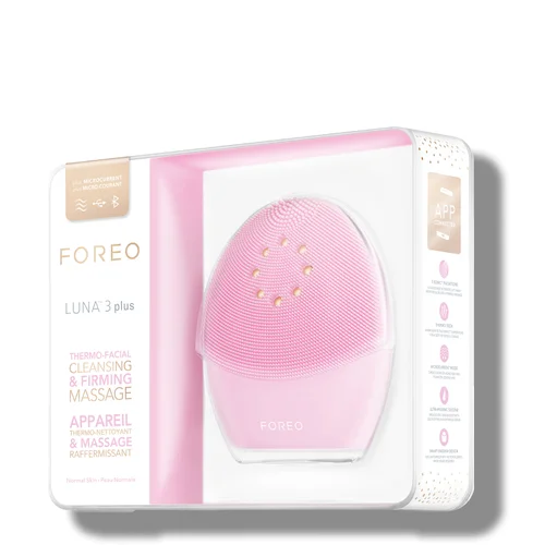 FOREO LUNA 3 Plus thermo-Facial Brush with Microcurrent - Normal Skin Image 3