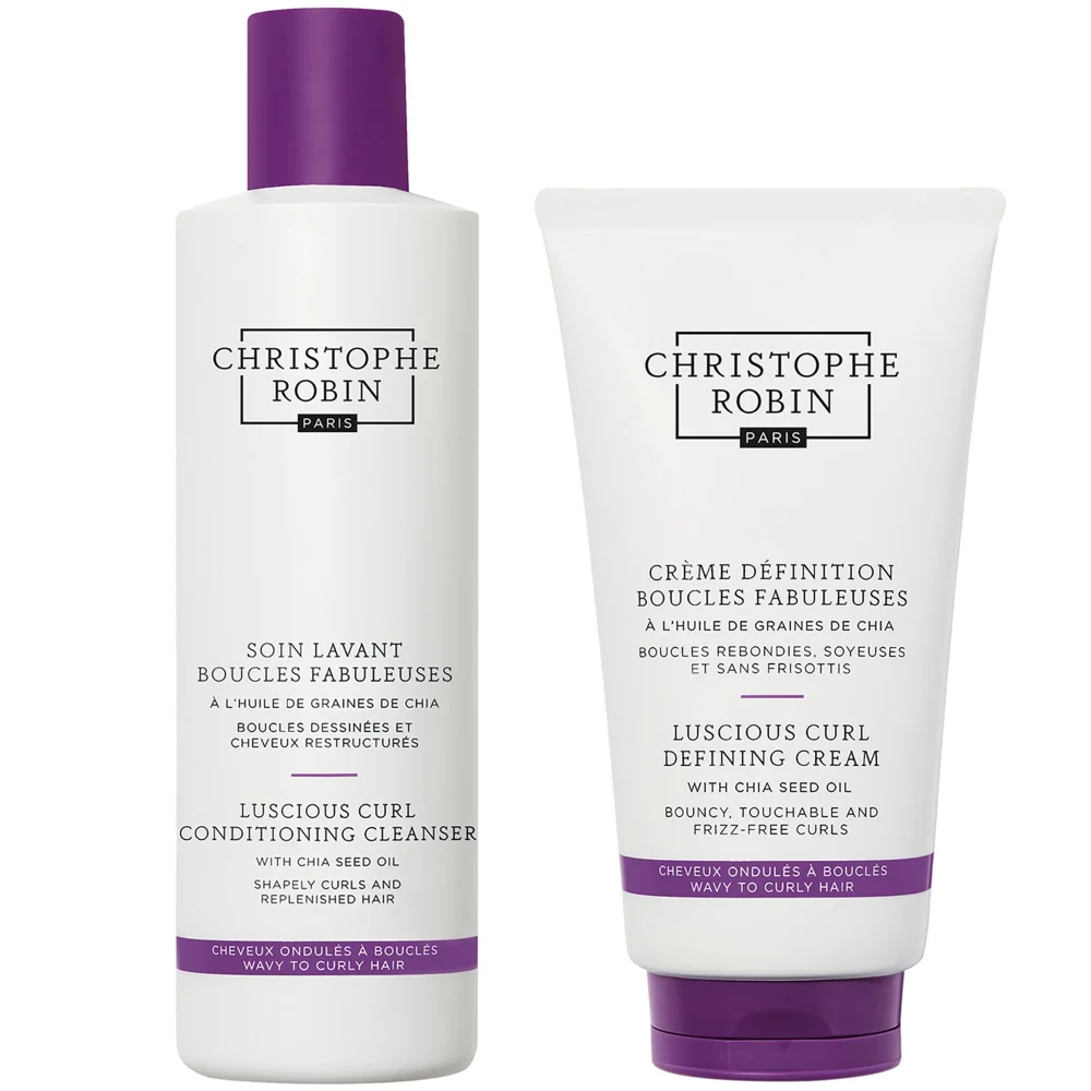 Christophe Robin Luscious Curl Regimen for Wavy to Curly Hair Image 1