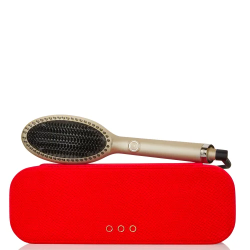 ghd Glide Hot Brush In Champagne Gold Image 1