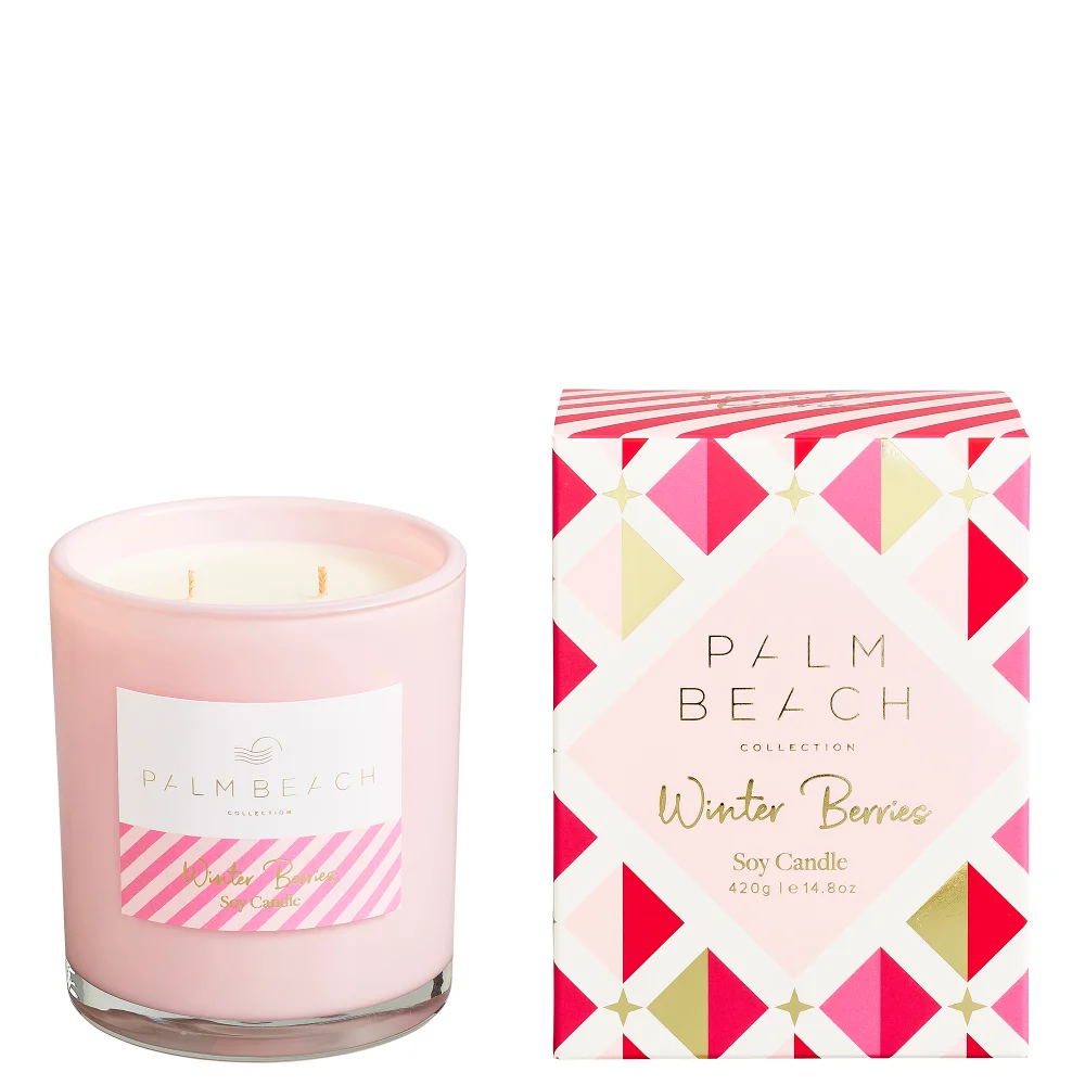 Palm Beach Collection Winter Berries Standard Candle 420g Image 1