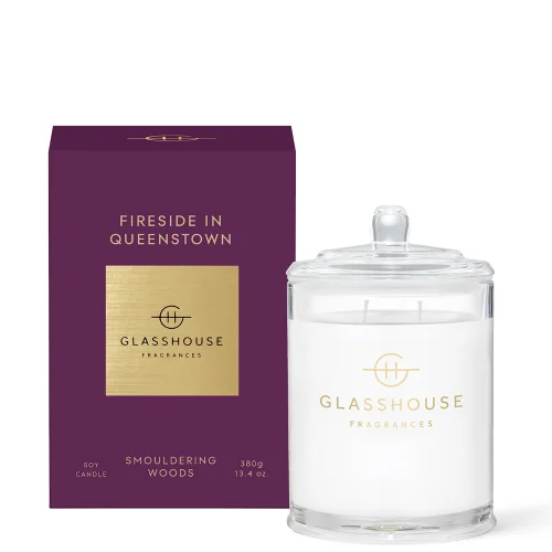 Glasshouse Fragrances Fireside in Queenstown Candle 380g Image 1